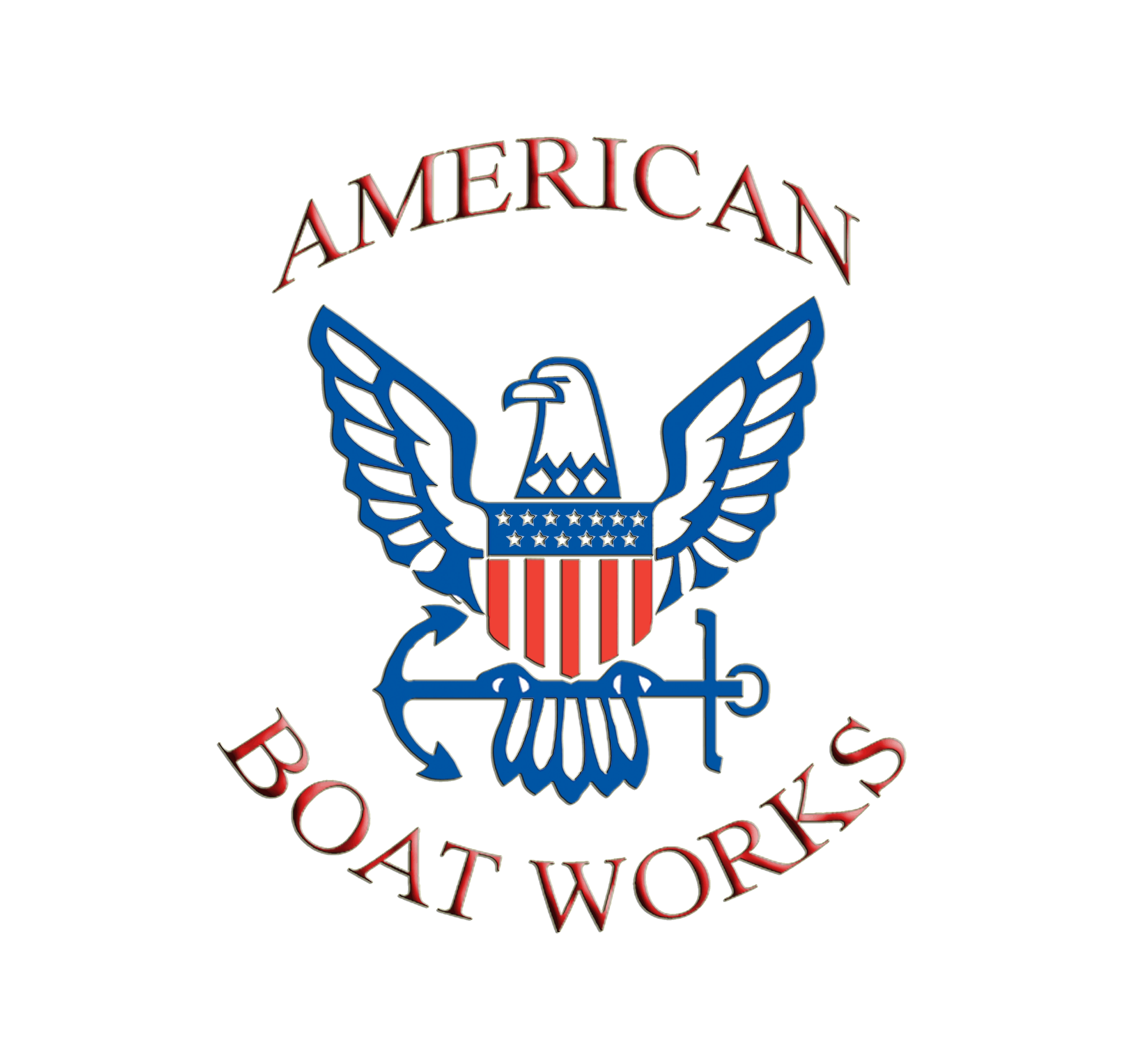 American Boat Works eagle logo – fiberglass boat repair in Tarpon Springs, Florida